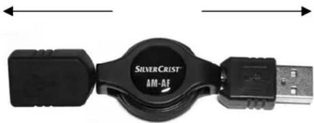 SILVERCREST NTK2100 - Kabelopwindmechanisme - 1