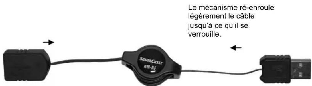 SILVERCREST NTK2100 - Mécanisme d'enroulement du cable - 2