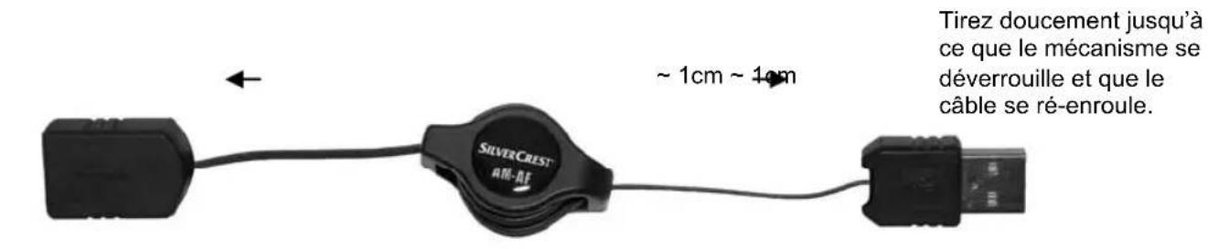 SILVERCREST NTK2100 - Mécanisme d'enroulement du cable - 3