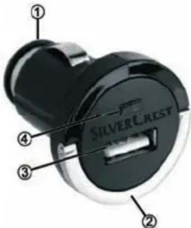 SILVERCREST SUKL 1.2 A1 - Bedieningsonderdelen - 1