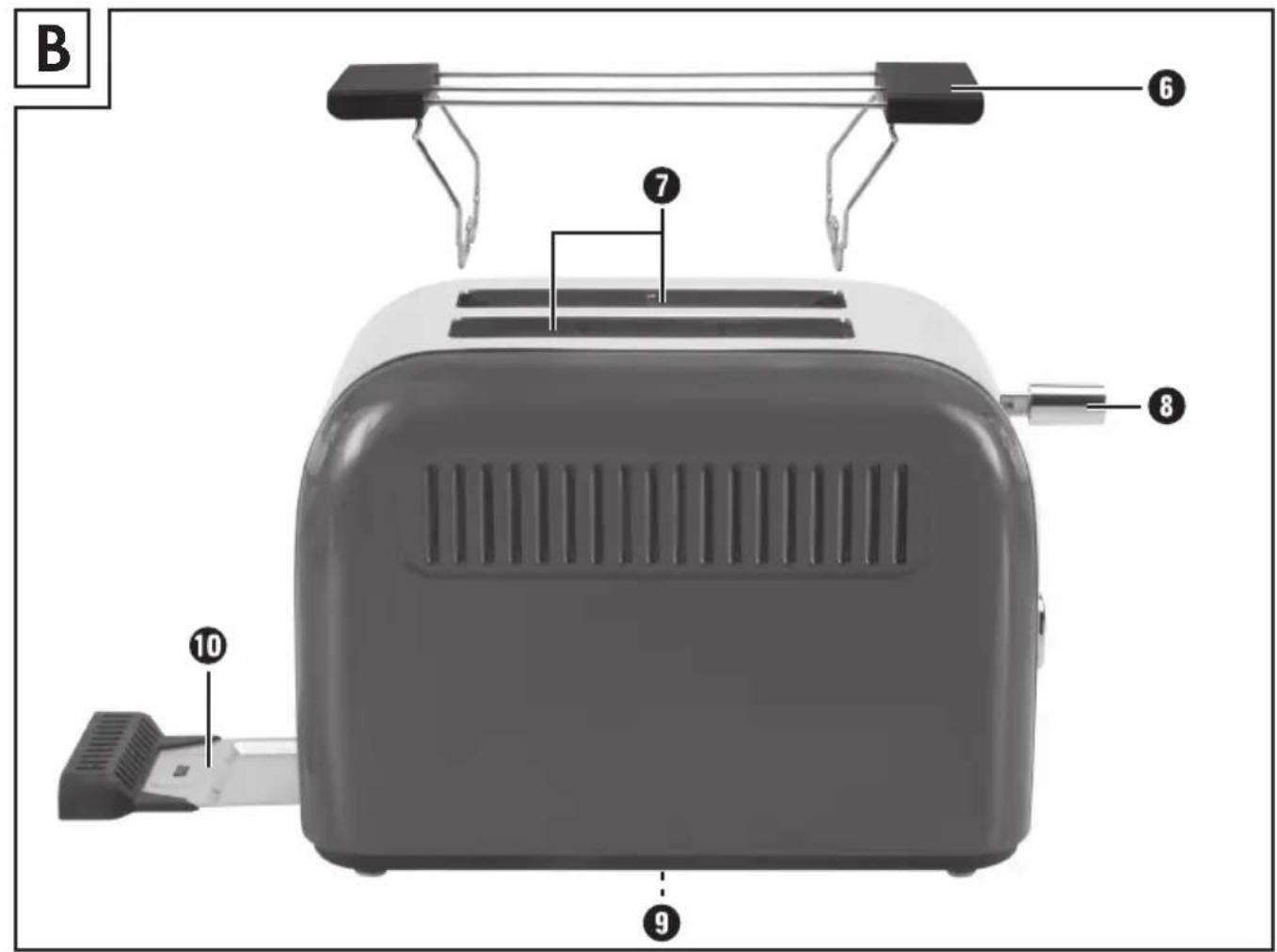 SILVERCREST STC 850 C1 - TOASTER - 2