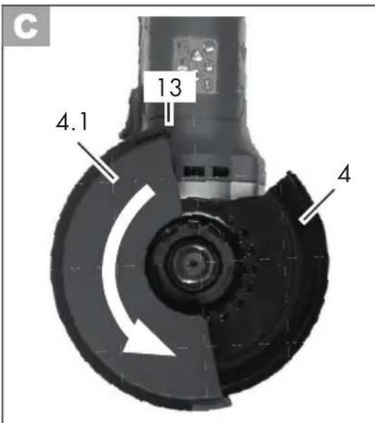 PARKSIDE PWS 125 B2 - Explosionszeichnung • Exploded Drawing Vue éclatée • Explosietekening Rysunki eksplozyine • Rozvinutý vykres Vykres náhradnych dielov • Eksplosionstegning Plano de explosión • Vista esplosa Robbantott ábra • Eksplozijańska risba - 2