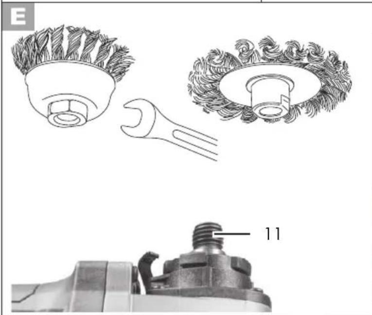 PARKSIDE PWS 125 B2 - Explosionszeichnung • Exploded Drawing Vue éclatée • Explosietekening Rysunki eksplozyine • Rozvinutý vykres Vykres náhradnych dielov • Eksplosionstegning Plano de explosión • Vista esplosa Robbantott ábra • Eksplozijańska risba - 4