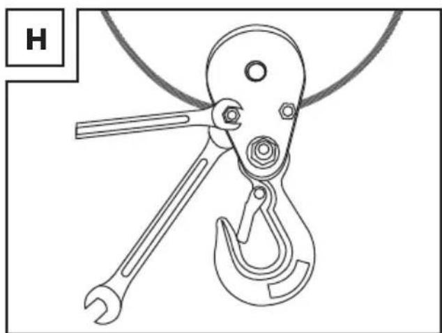 PARKSIDE PSZ 250 A2 - ELECTRIC ROPE HOIST - 7