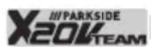 PARKSIDE PASSK 20Li A1 - Symbole na urzadzeniu - 2