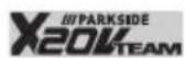 PARKSIDE PASSK 20Li A1 - Symbolen op het apparaat: - 2
