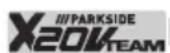 PARKSIDE PASSK 20Li A1 - Symboly na pristroji: - 2