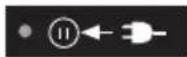 PARKSIDE PBSA 12 B1 - Overview of the LED indicators on the charger (13): - 1