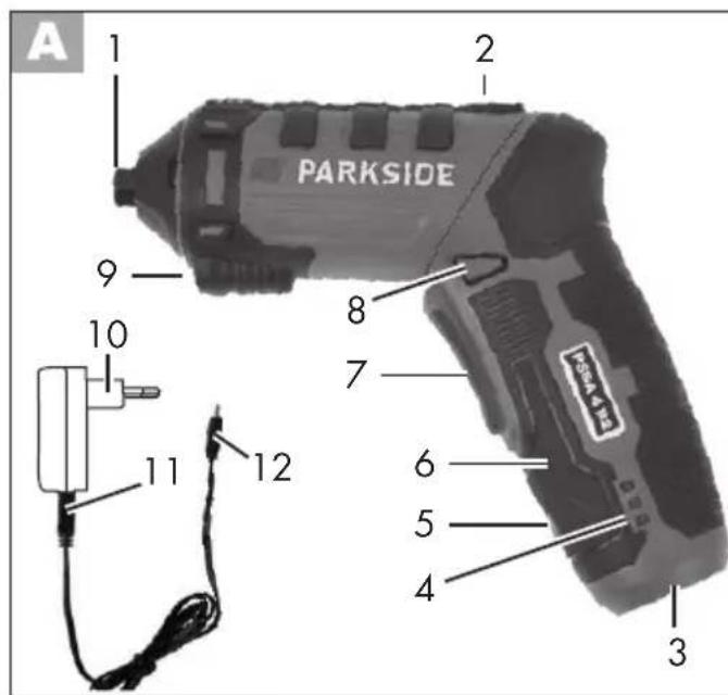 PARKSIDE PSSA 3.6 C3 - 51 - 1
