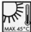 PARKSIDE PDSSA 18 A1 - Symbols on the battery: - 4