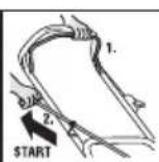 FLORABEST FBM 450 B2 - Starting and Stopping the Engine - 6