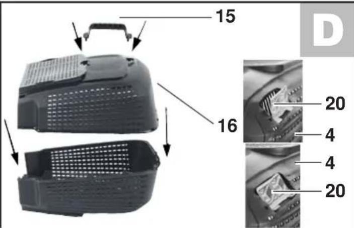 FLORABEST FRM 1200 D3 - Vue éclatée • Explosionszeichnung - 3