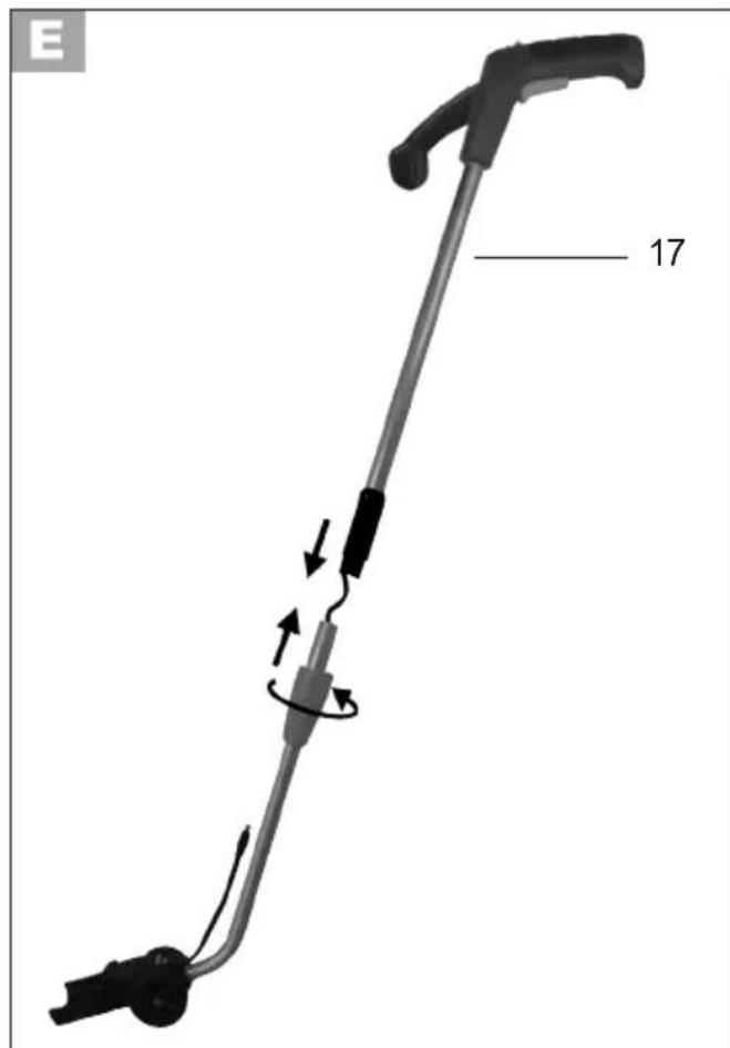FLORABEST FGS 3.6 A1 - Explosionszeichnung • Vue éclatée Exploded Drawings • Disegno esploso - 3