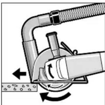 BTI WKS 115 V - Steen doorslijpen - 1