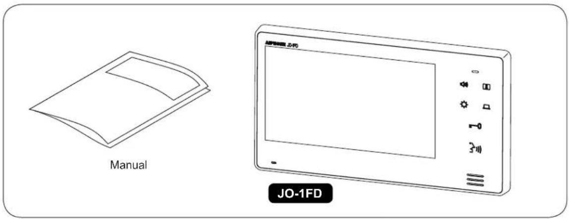Aiphone JO1FD - CONTENIDO DEL PAQUETE - 1