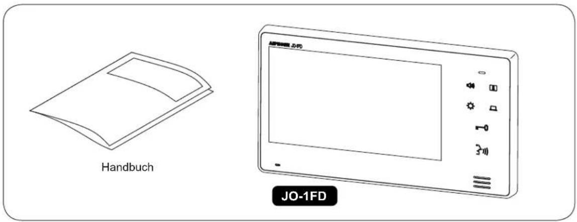 Aiphone JO1FD - VERPACKUNGsinhalt - 1