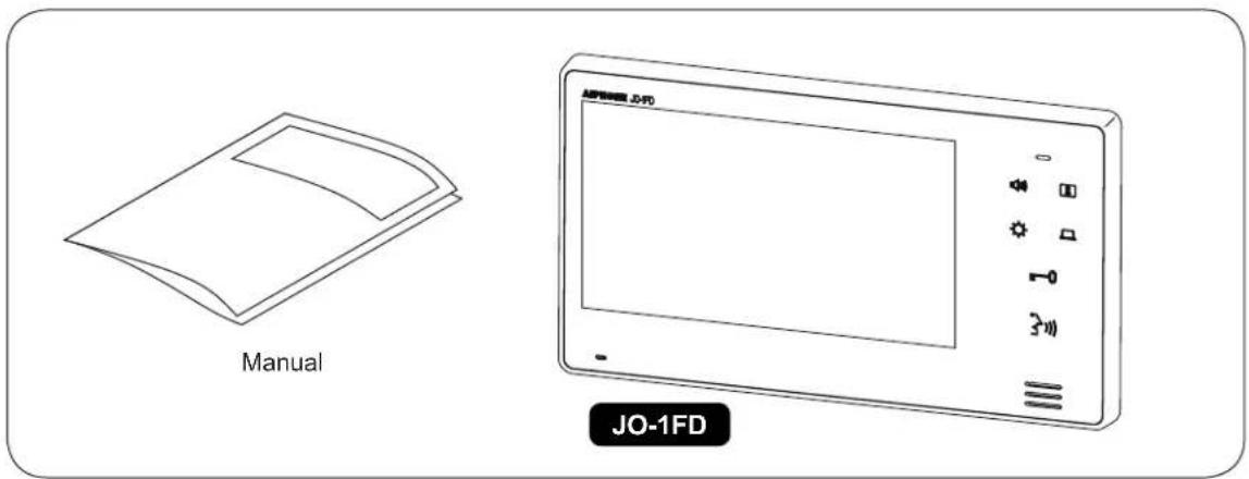 Aiphone JO1FD - PACKAGE CONTENTS - 1