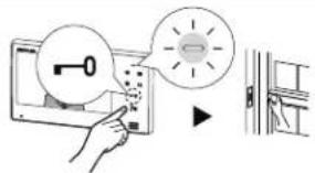 Aiphone JO1FD - Attivazione del rilascio del blocco porta - 1