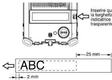 Aiphone JPDVF - Inserimento delle targhette trasparenti - 1