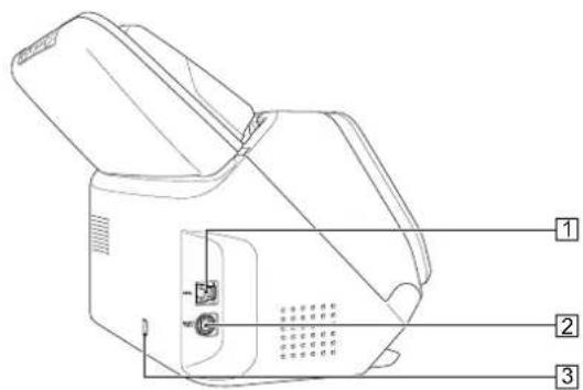 CANON imageFORMULA DRM260 - Butée d'éjection des documents - 1