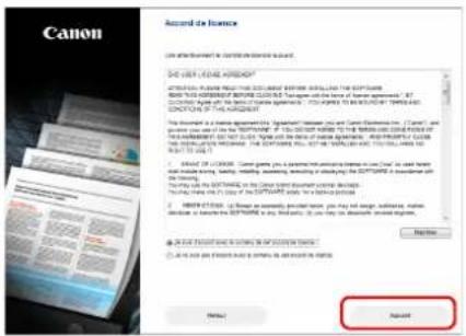 CANON imageFORMULA DRM260 - Suivez les instructions à l'écran pour terminer l'installation. - 1