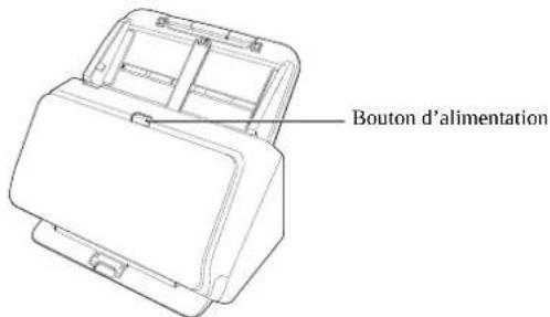 CANON imageFORMULA DRM260 - ÉTAPE 4 mise sous tension - 1