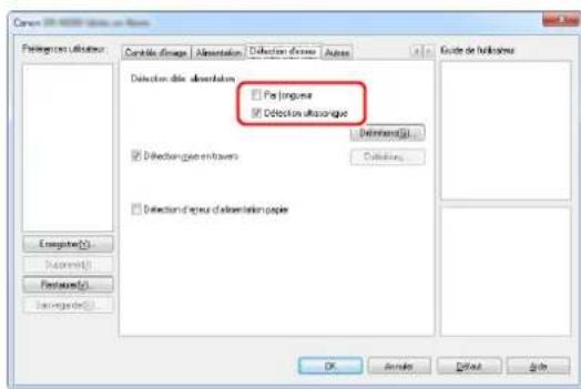 CANON imageFORMULA DRM260 - Procédure de paramétrage - 1