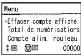 CANON imageFORMULA DRM260 - Exemples relatifs au panneau d'affichage - 3