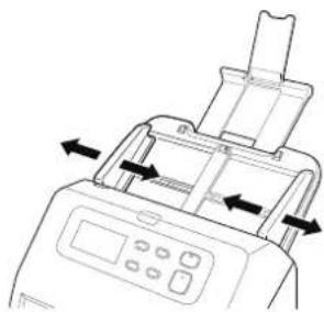 CANON imageFORMULA DRM260 - Sortez le support d'alimentation. - 2