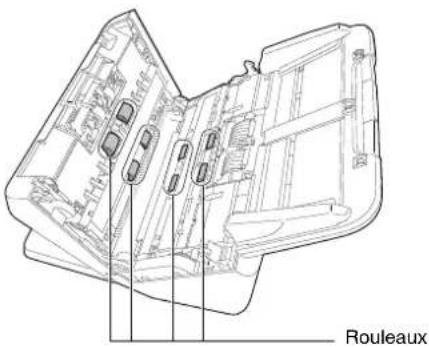 CANON imageFORMULA DRM260 - Nettoyez les rouleaux. - 1