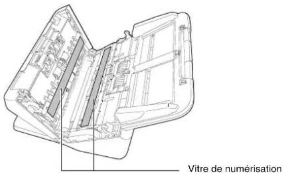 CANON imageFORMULA DRM260 - Nettoyage de la vitre du capteur et des rouleaux - 4