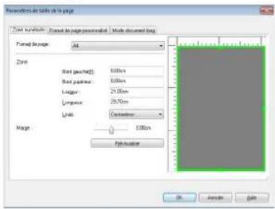 CANON imageFORMULA DRM260 - Spécification d'une zone - 1