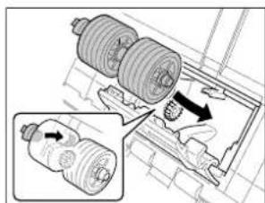 CANON imageFORMULA DRM260 - Ouverture et fermeture de la partie avant - 8