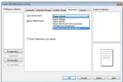 CANON imageFORMULA DRM260 - Chargement des passeports - 1