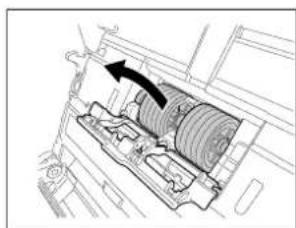 CANON imageFORMULA DRM260 - Ouverture et fermeture de la partie avant - 7
