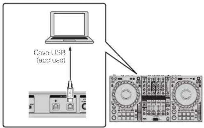 PIONEER DDJ1000 - Collegamenti - 3