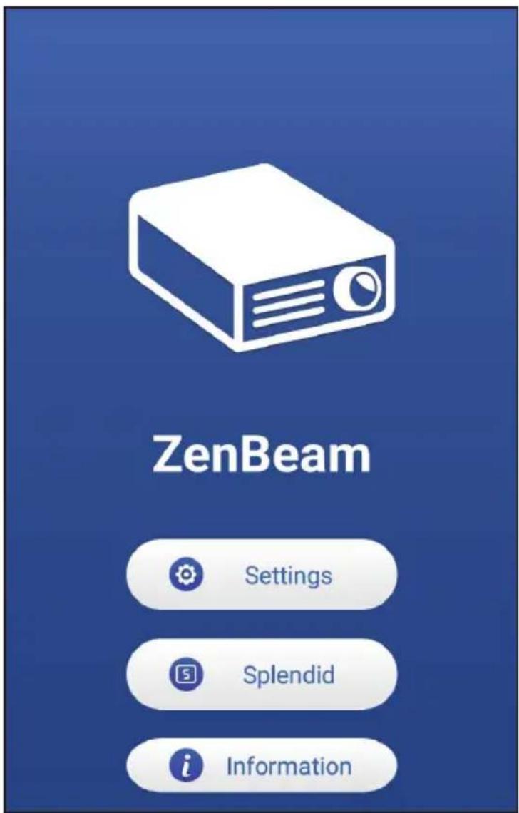 ASUS ZenBeam Go E1Z - Utiliser les applications compagnons - 1