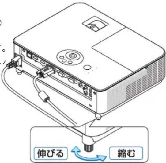 NEC V332WJD - リアフットを回す。 - 2