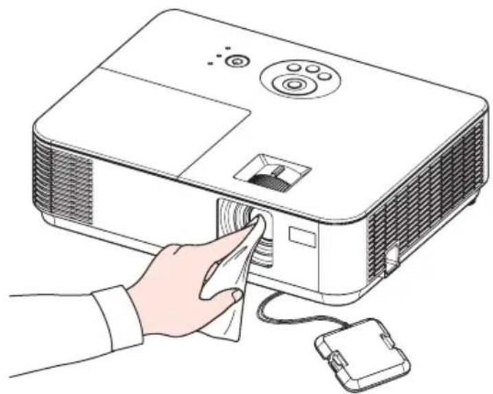 NEC V302HJD - 6-1. ルンズの清掃 - 1