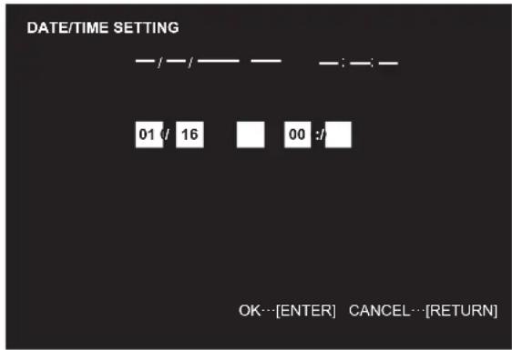 SHARP PN70TW3A - ■Date/time setting - 1