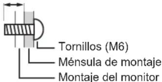 SHARP PN70TW3A - Precauciones de montaje (para distribuidores y técnicos de servicio de SHARP) - 1