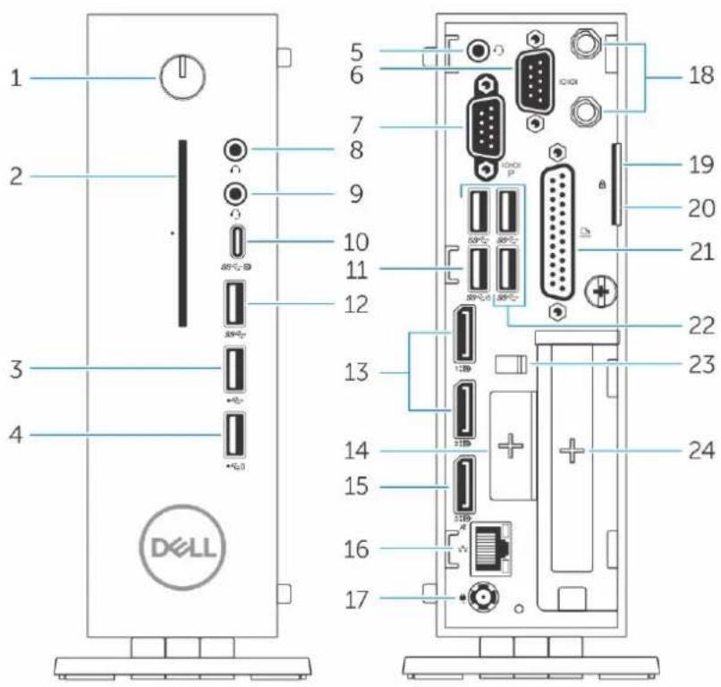 DELL Wyse 5070 - Présentation du châssis - 1
