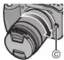 PANASONIC LUMIX G VARIO 45150mm OIS - 安裝 /取下鏡頭 - 2