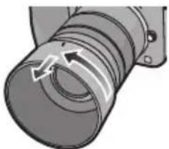 PANASONIC LUMIX G VARIO 45150mm OIS - Gegenlichtblende auf dem Objektiv aufbewahren - 1