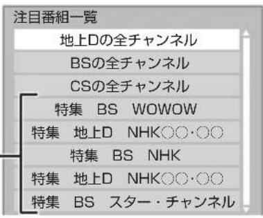 PANASONIC DMRUBZ2030 - 注目番組一覽から予約錄画する - 2