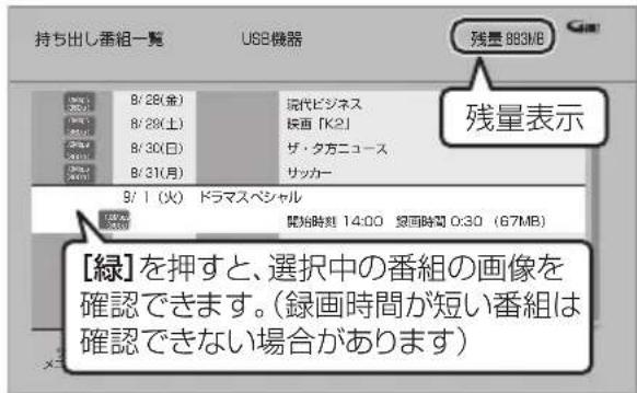 PANASONIC DMRUBZ2030 - 軀送しの番組を確認・消去する - 1