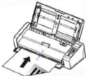 IRIS IRIScan Pro 5 File - Utilisation du bac d'alimentation avant - 2