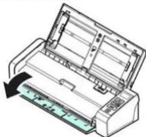 IRIS IRIScan Pro 5 File - Utilisation du bac d'alimentation avant - 1