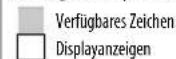 JVC KDX152 - Verfügbare kyrillische Buchstaben - 1
