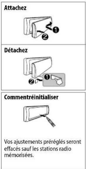 JVC KDX152 - FONCTIONNEMENT DE BASE - 2